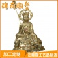 厂家 地藏王菩萨铜佛像铸铜 寺庙佛堂唐玄奘铜佛像摆件